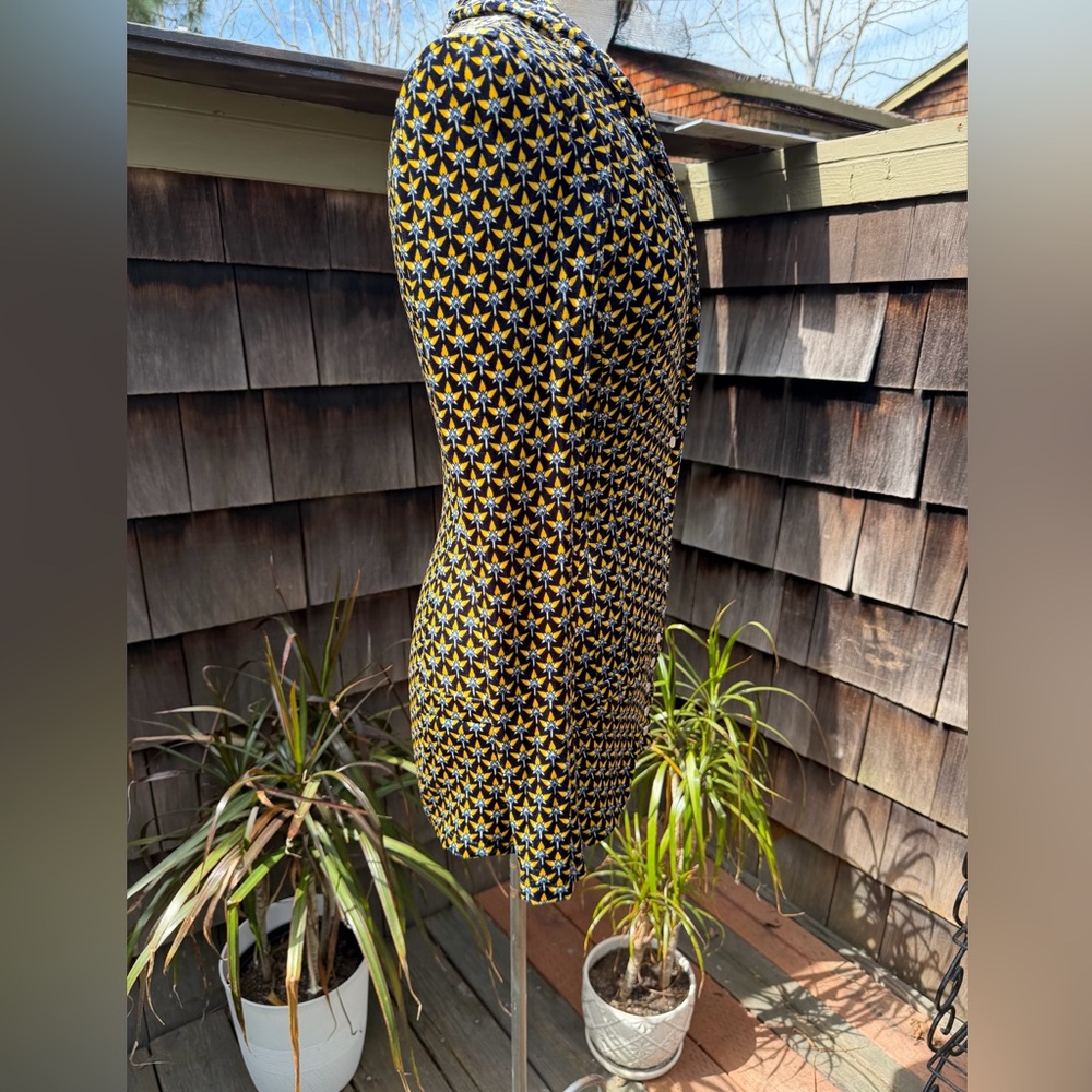 Paco Rabanne Long sleeve stretch viscose velvet cardigan graphic pattern 36 XS - Picture 8 of 14